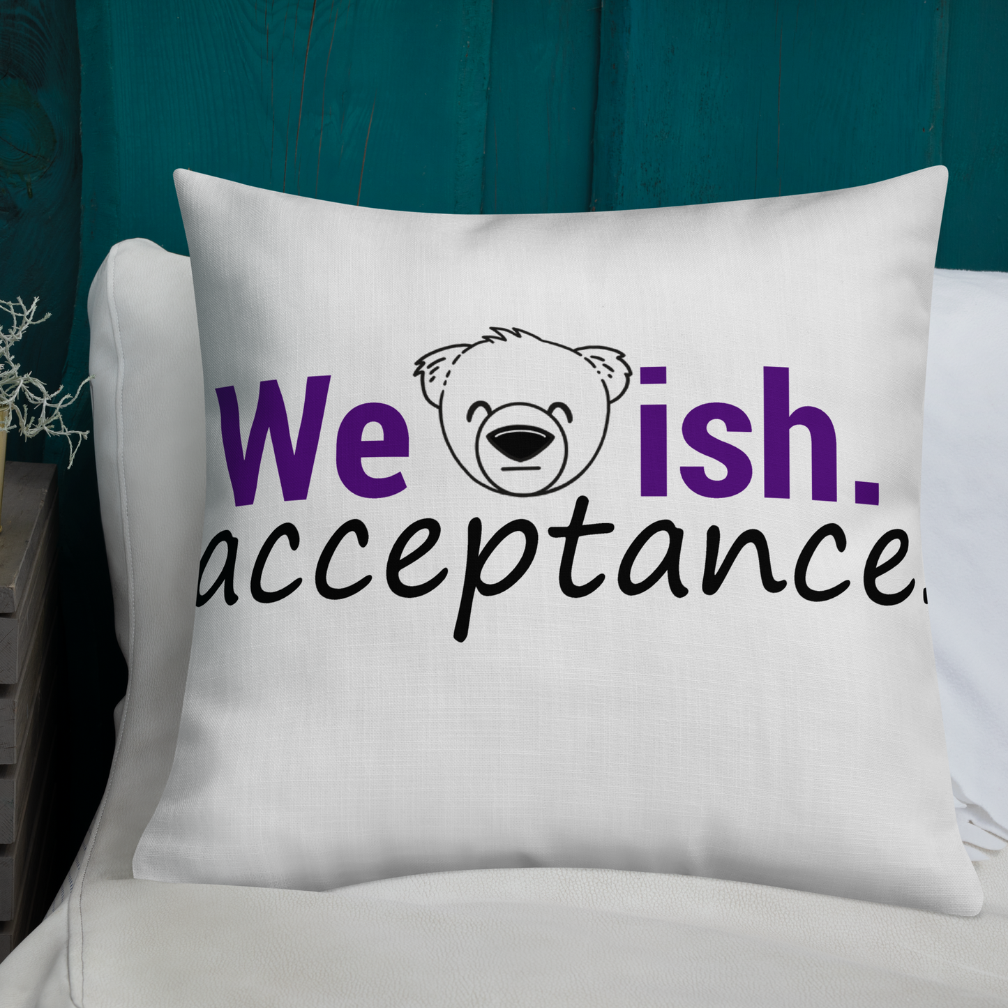 WeBearish Acceptance Pillow