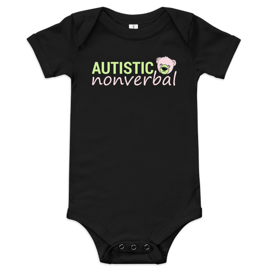 Autistic Nonverbal Baby Onesie