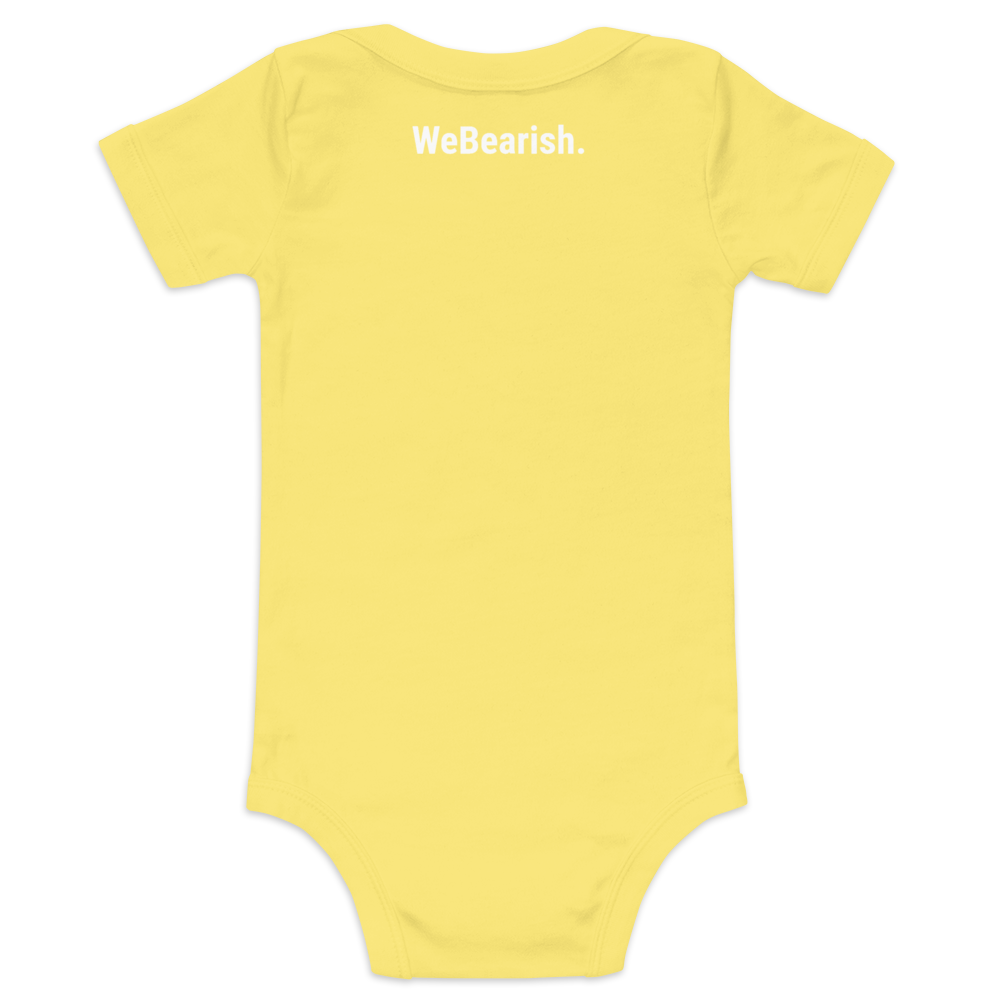 WeBearish Baby Onesie (Yellow)