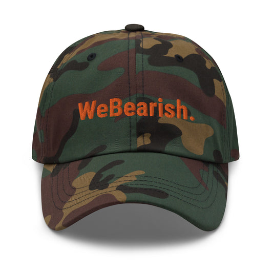 WeBearish Hunter's Dad Hat (Camo)