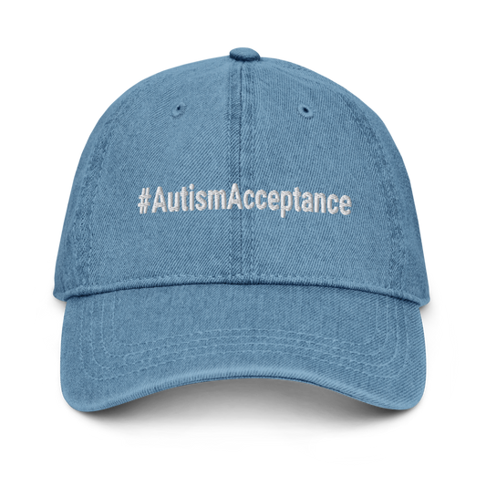 HashTag Autism Acceptance Denim Hat