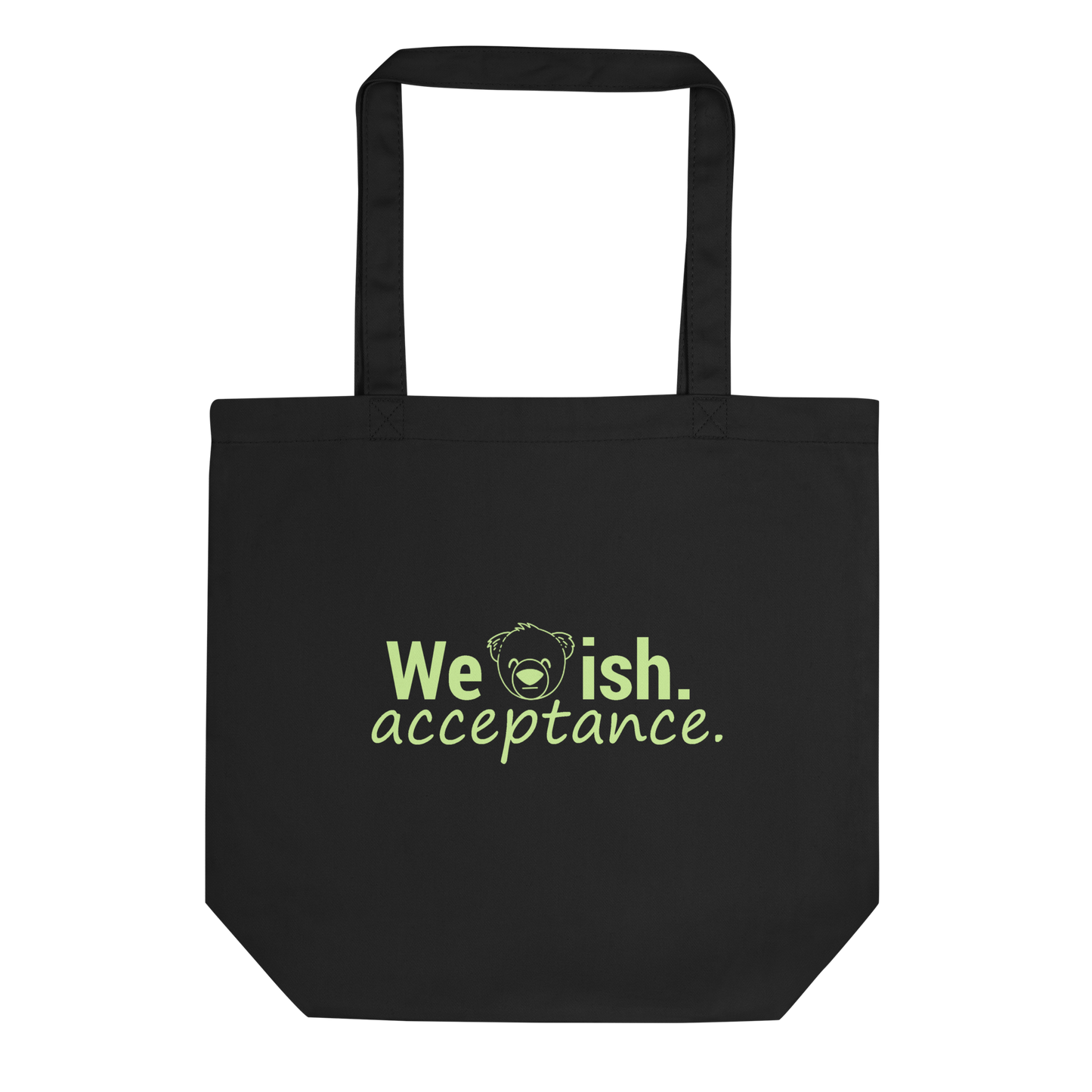 WeBearish Acceptance Tote Bag (Black)