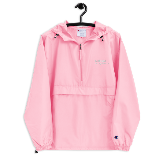 Autism Acceptance Champion Packable Jacket (Pink)