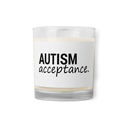 Autism Acceptance Wax Candle