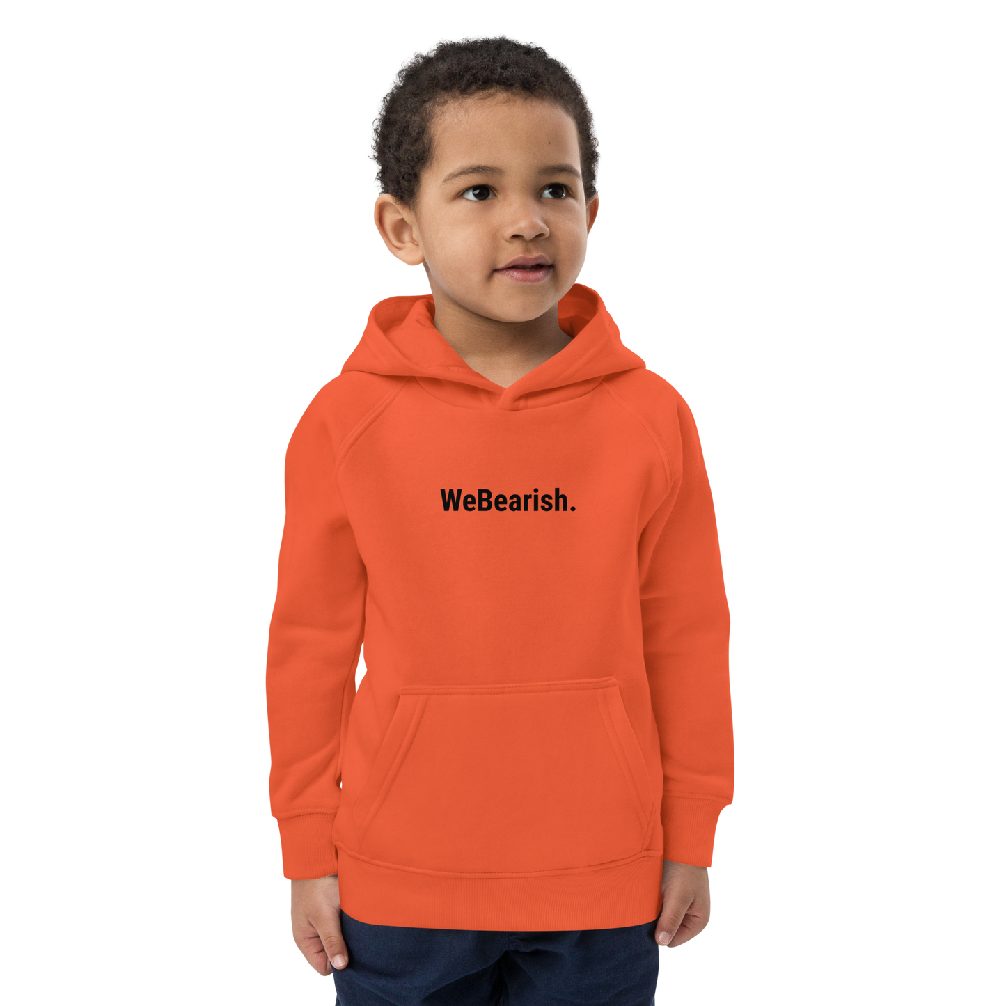 WeHoodie Autism Acceptance (Kids Orange) - WeBearish Acceptance