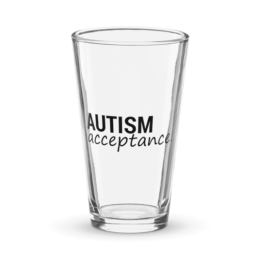 Autism Acceptance Pint Glass