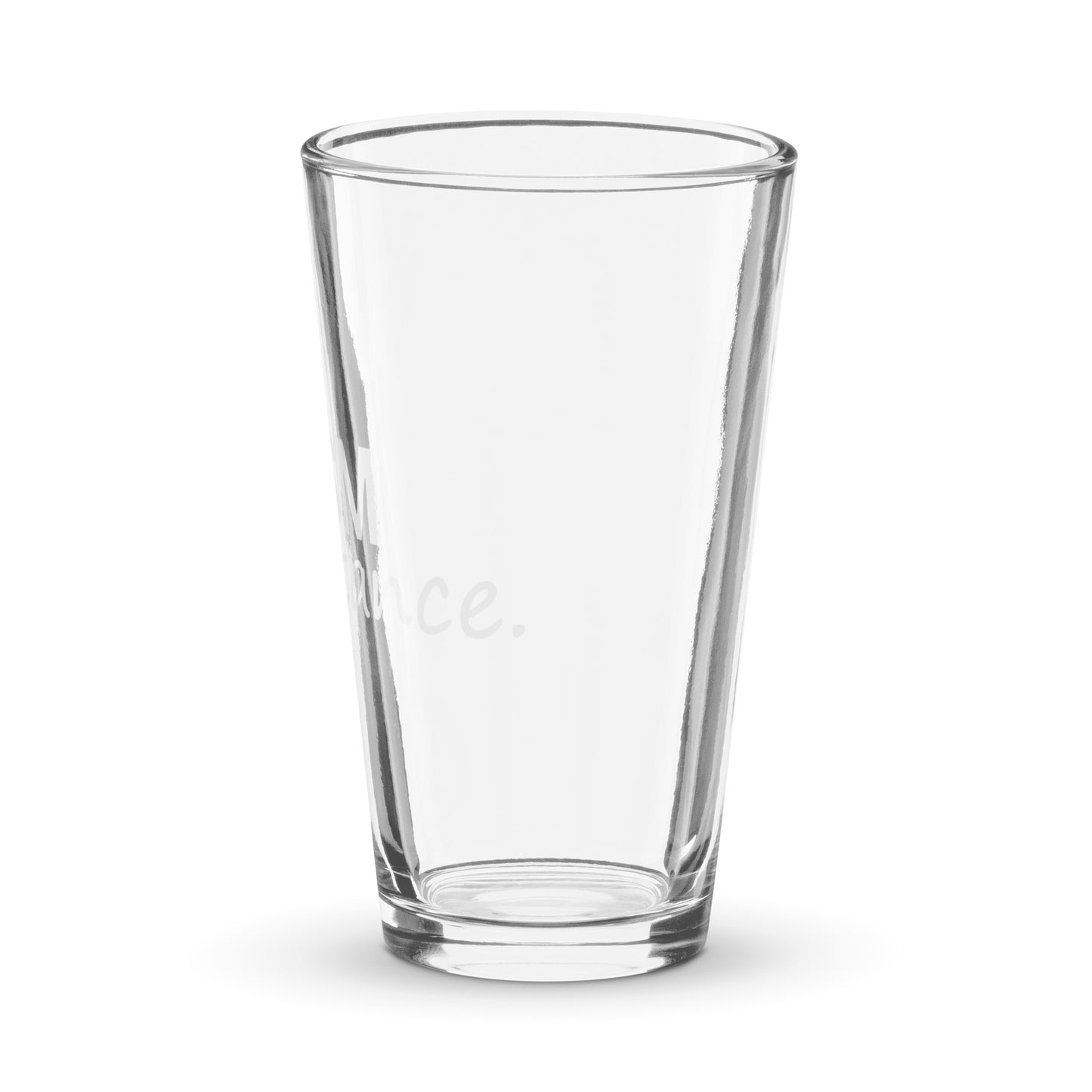 Autism Acceptance Glass Pint