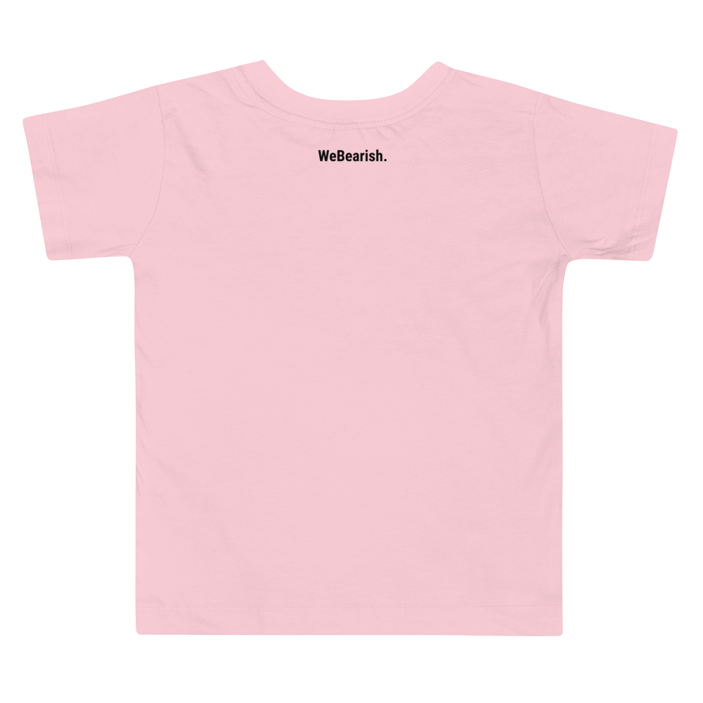 WeBearish Acceptance Toddler T-Shirt (Pink)
