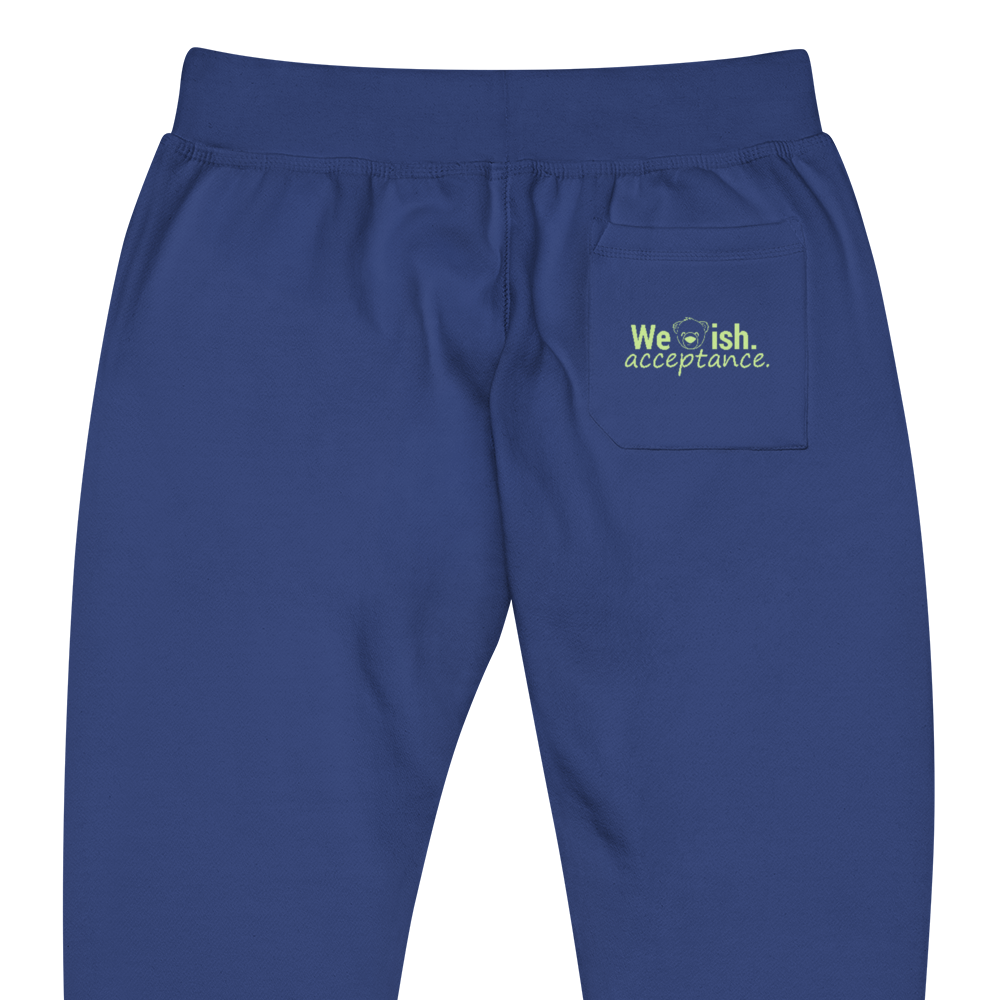 WeBearish Fleece Sweatpants (Blue)