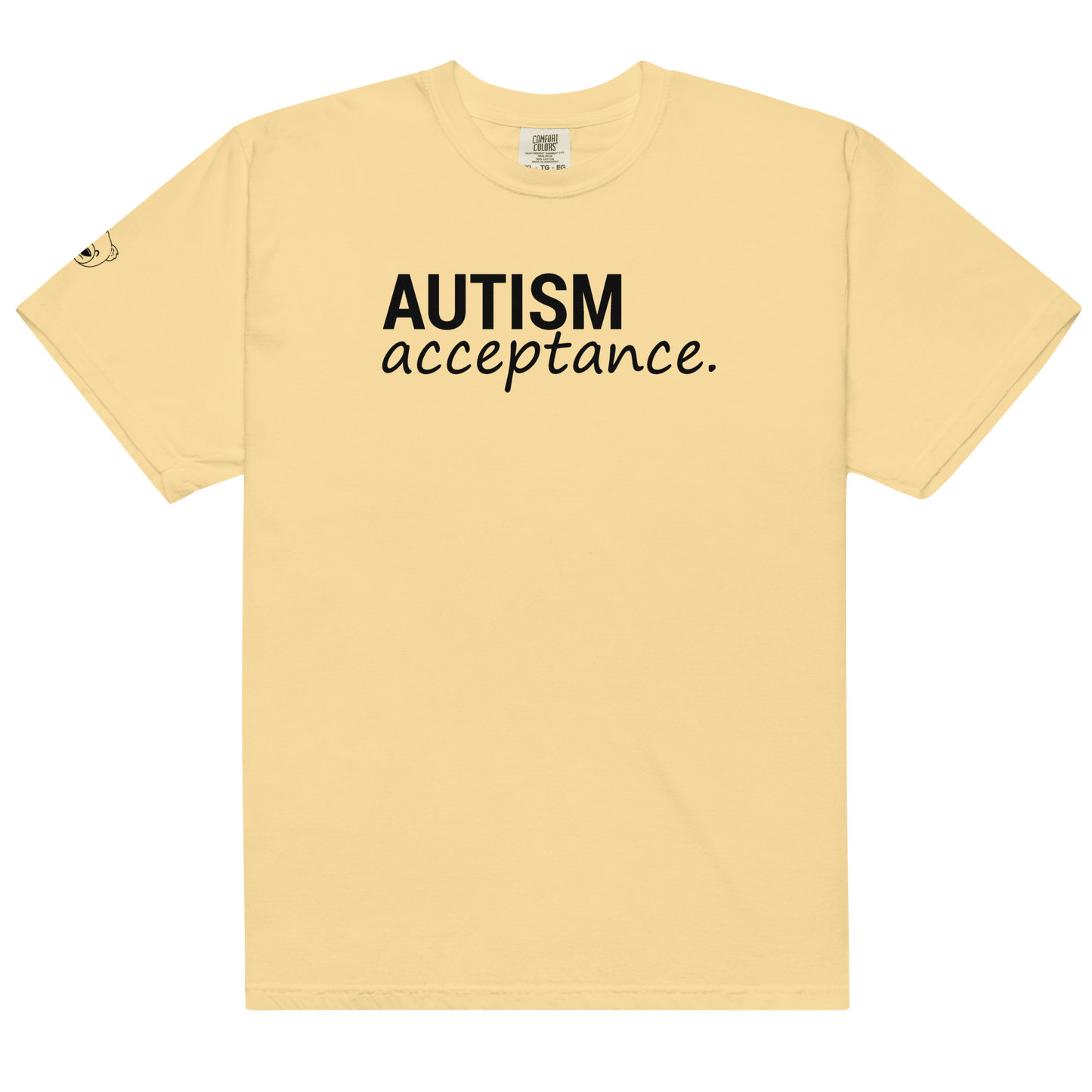 Autism Acceptance Adult T-Shirt (Butter)
