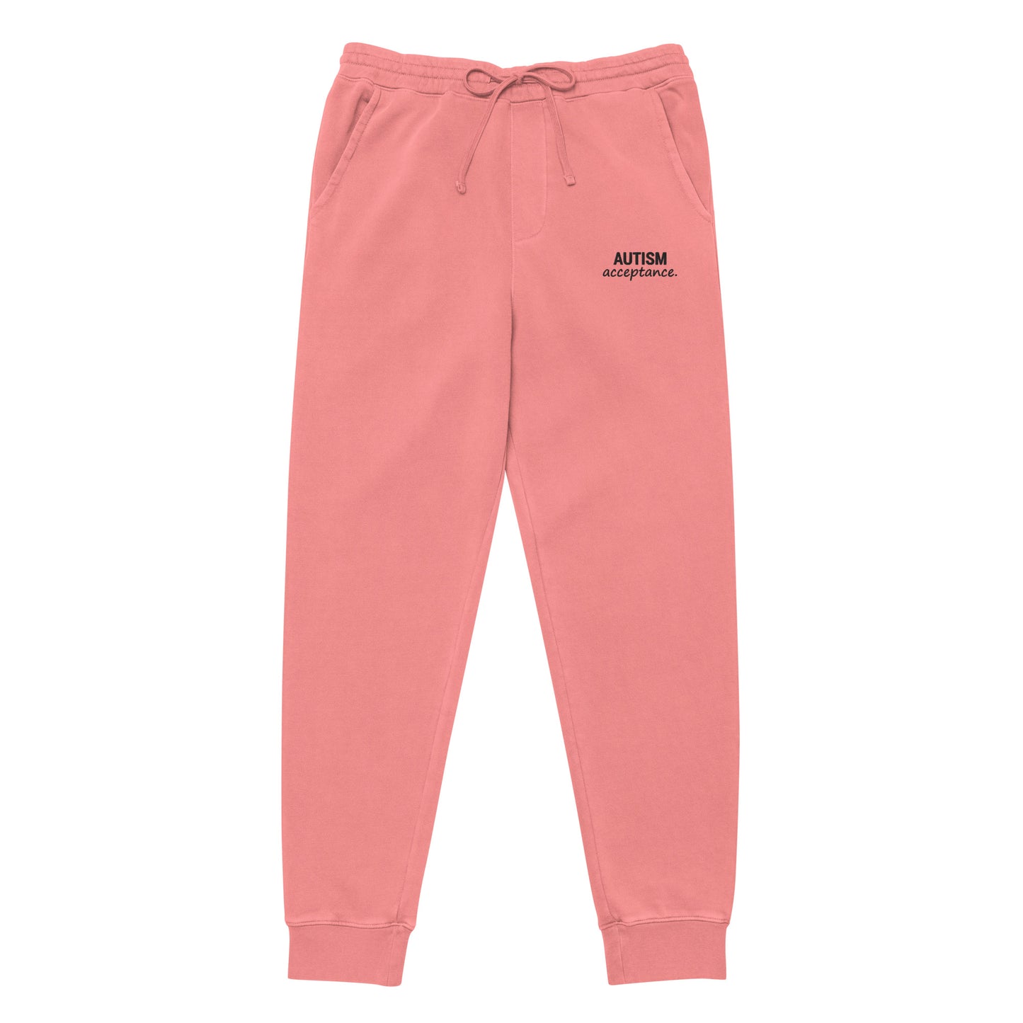 Autism Acceptance Sweatpants (Pigment Pink)