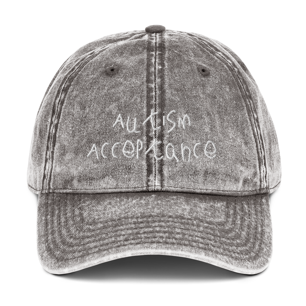 Autism Acceptance Vintage Cap
