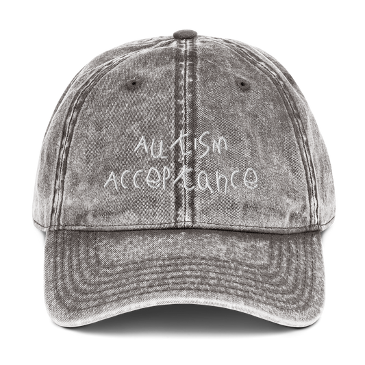 Autism Acceptance Vintage Cap