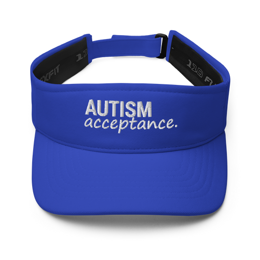 Autism Acceptance Visor (Blue)