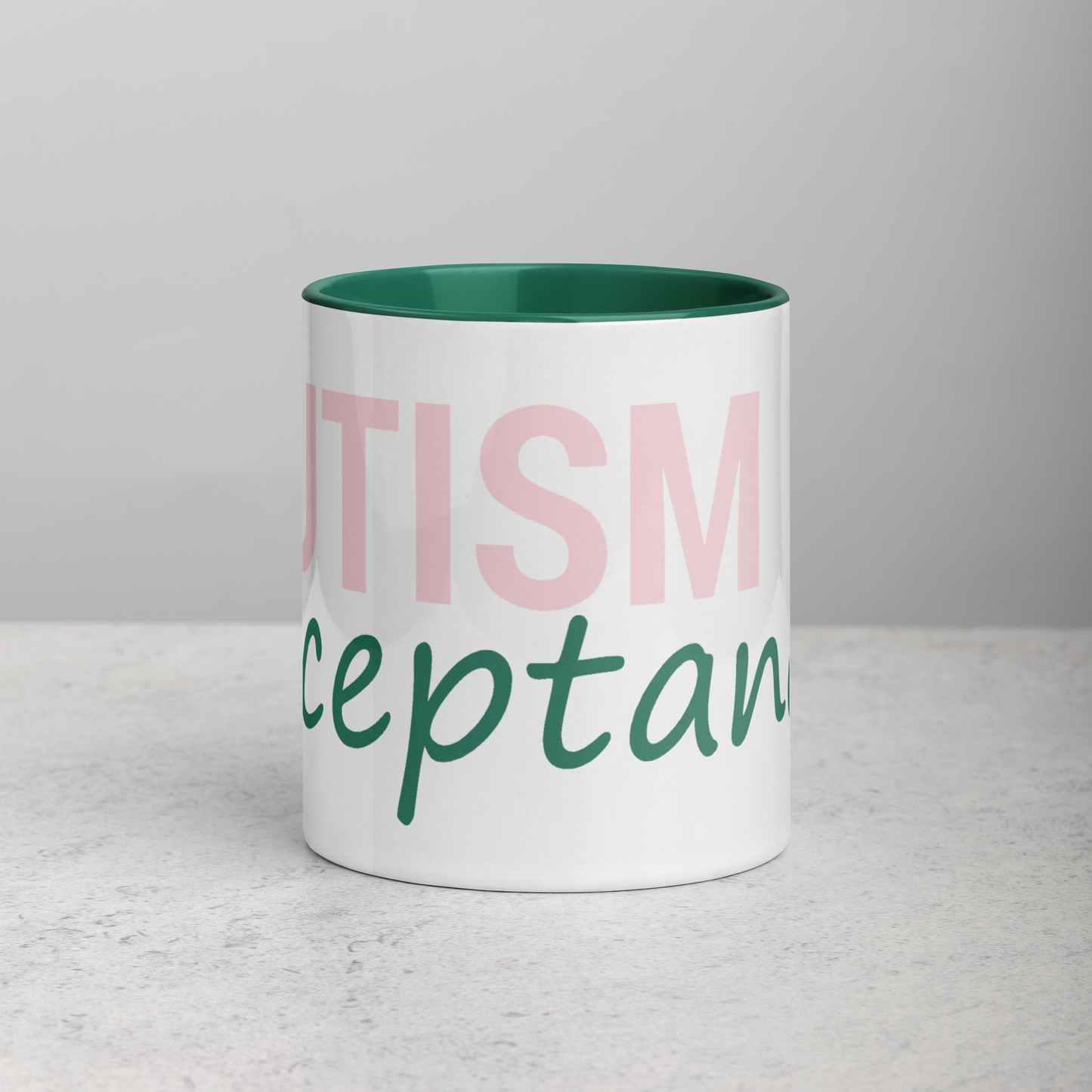 Autism Acceptance Mug (Green)