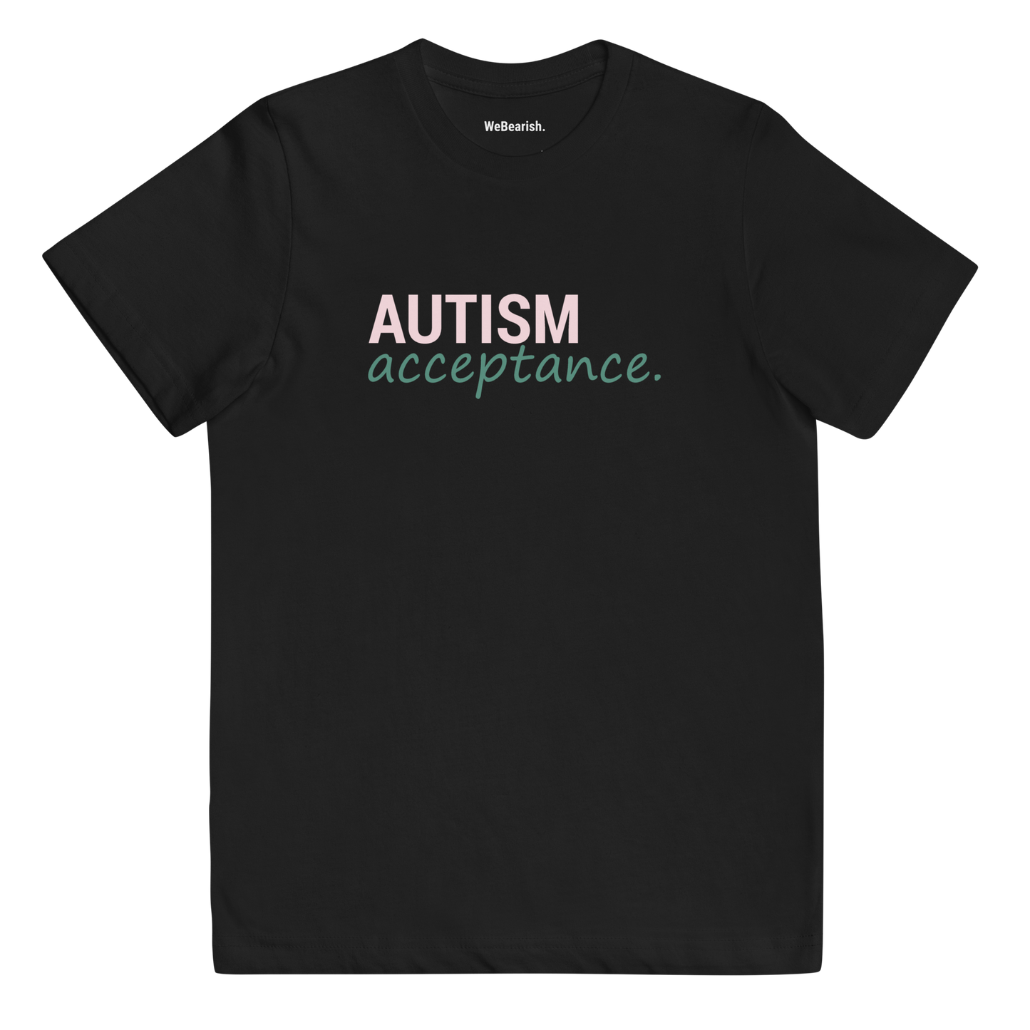Autism Acceptance Shirt (Green & Pink)