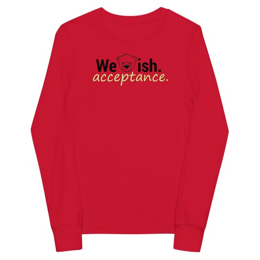 WeBearish Acceptance Long Sleeve (Red)