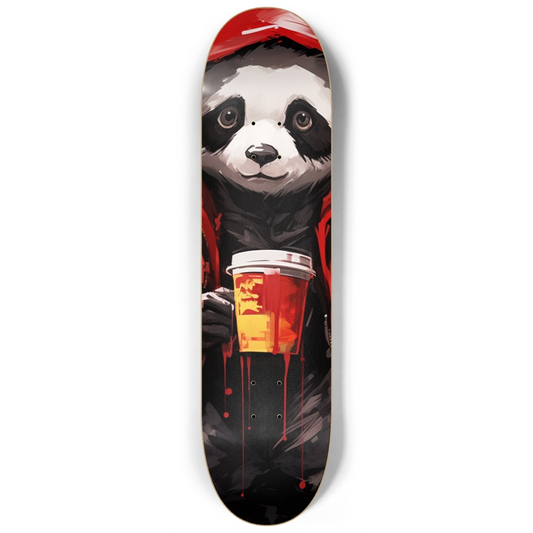 Panda Coffee Skateboard