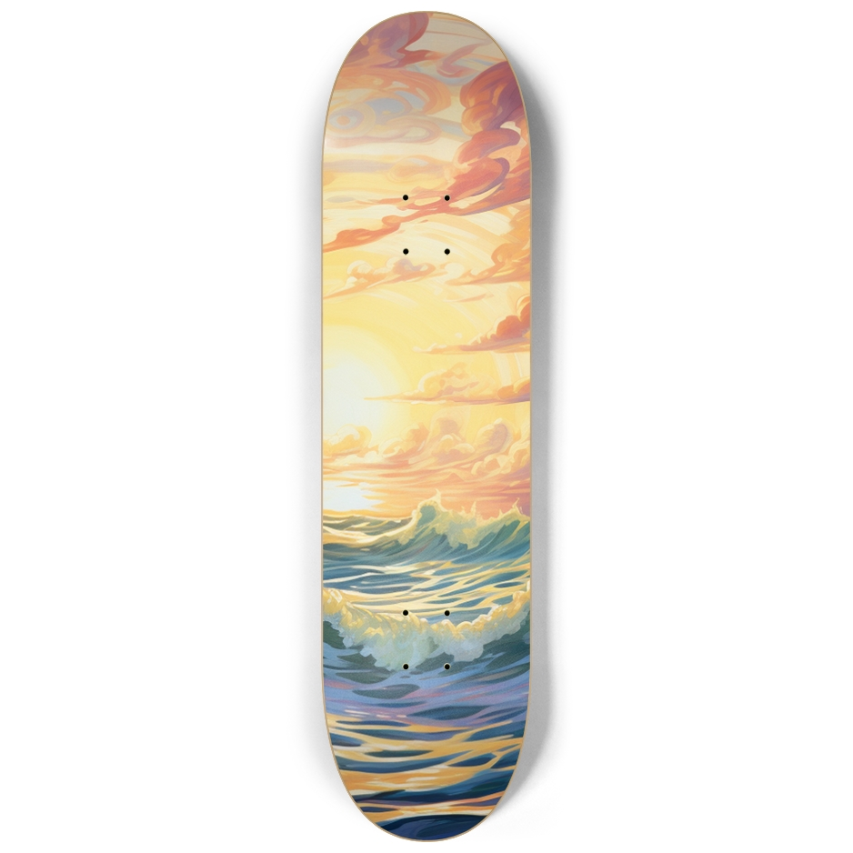 Sun Waves Skateboard
