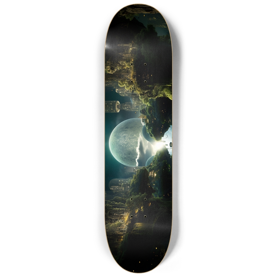 Full Moon Forest Skateboard