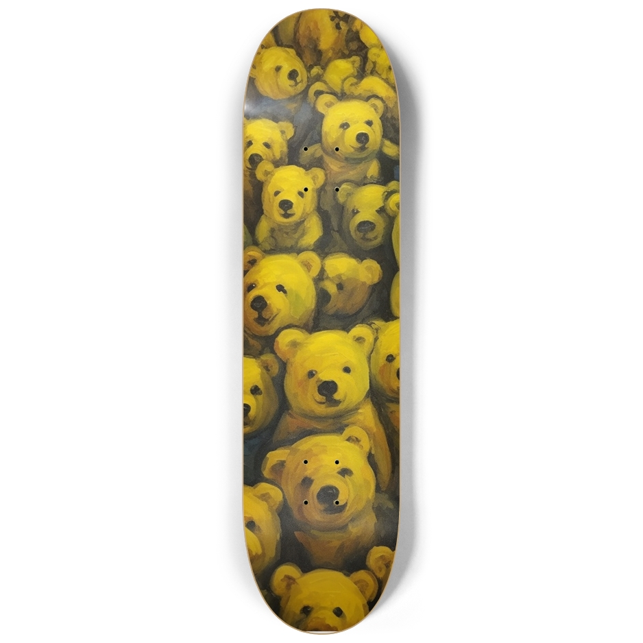 Yellow Bear Skateboard