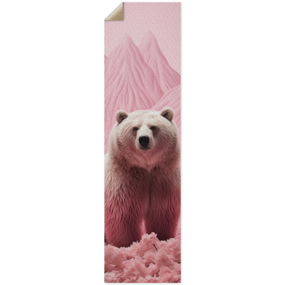 Pink Grizzly Griptape