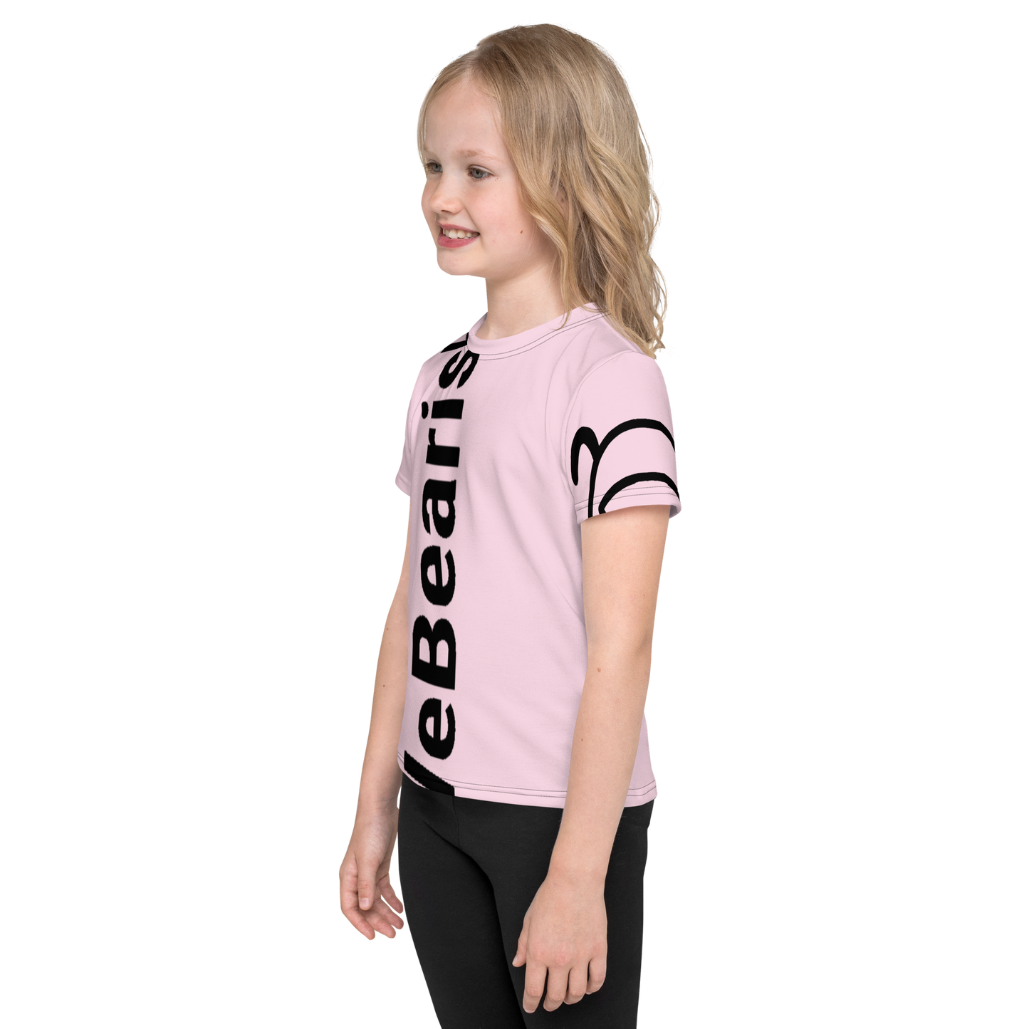 WeBearish Kid's T-shirt (Pink/Black)