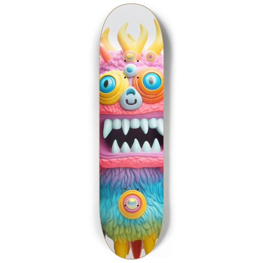 Claymation Monster Skateboard