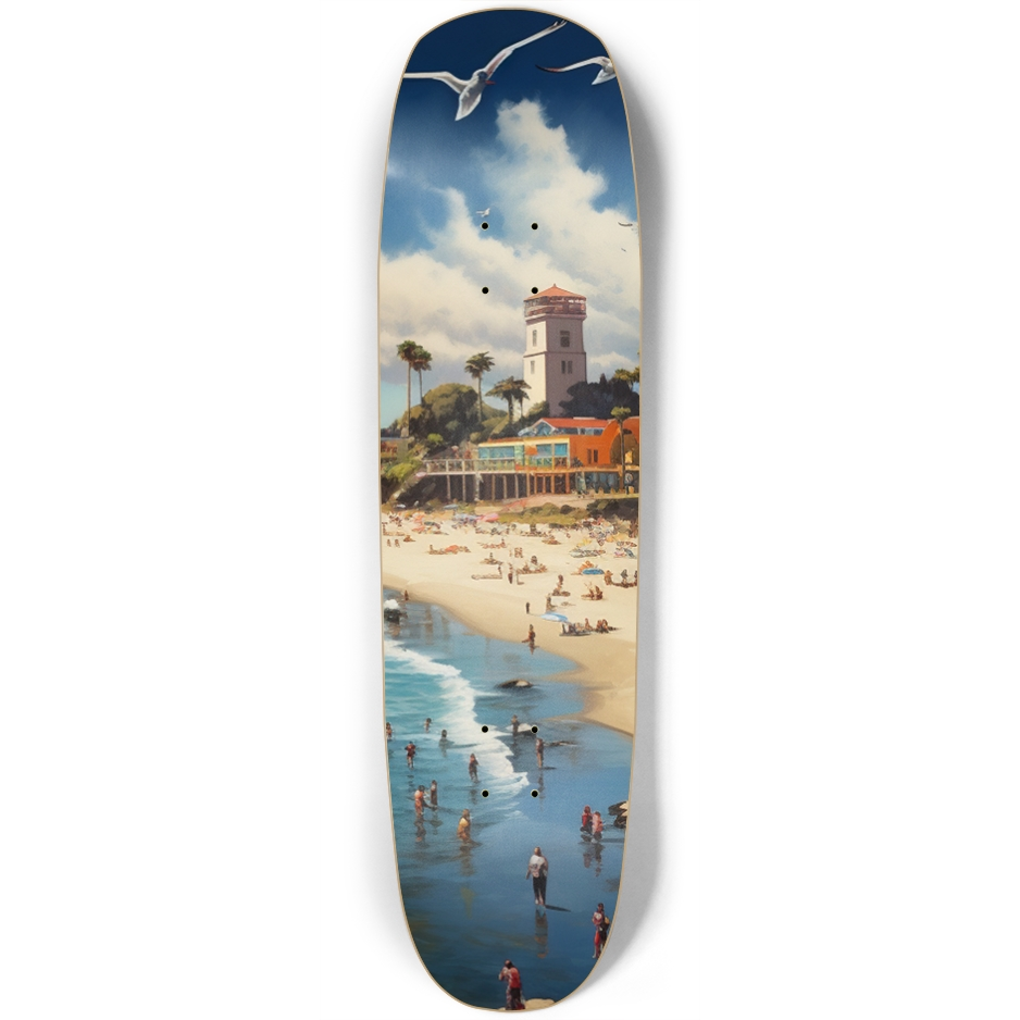 Life's A Beach Skateboard