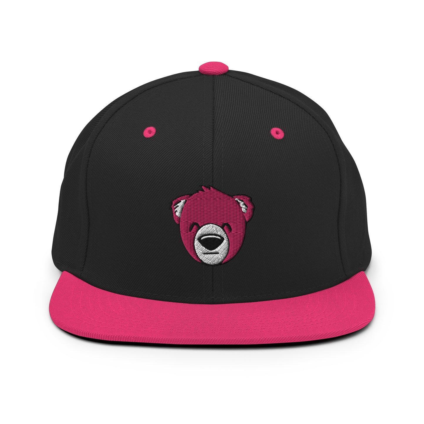 WeBearish Acceptance - Snapback Hat (Black/Pink)