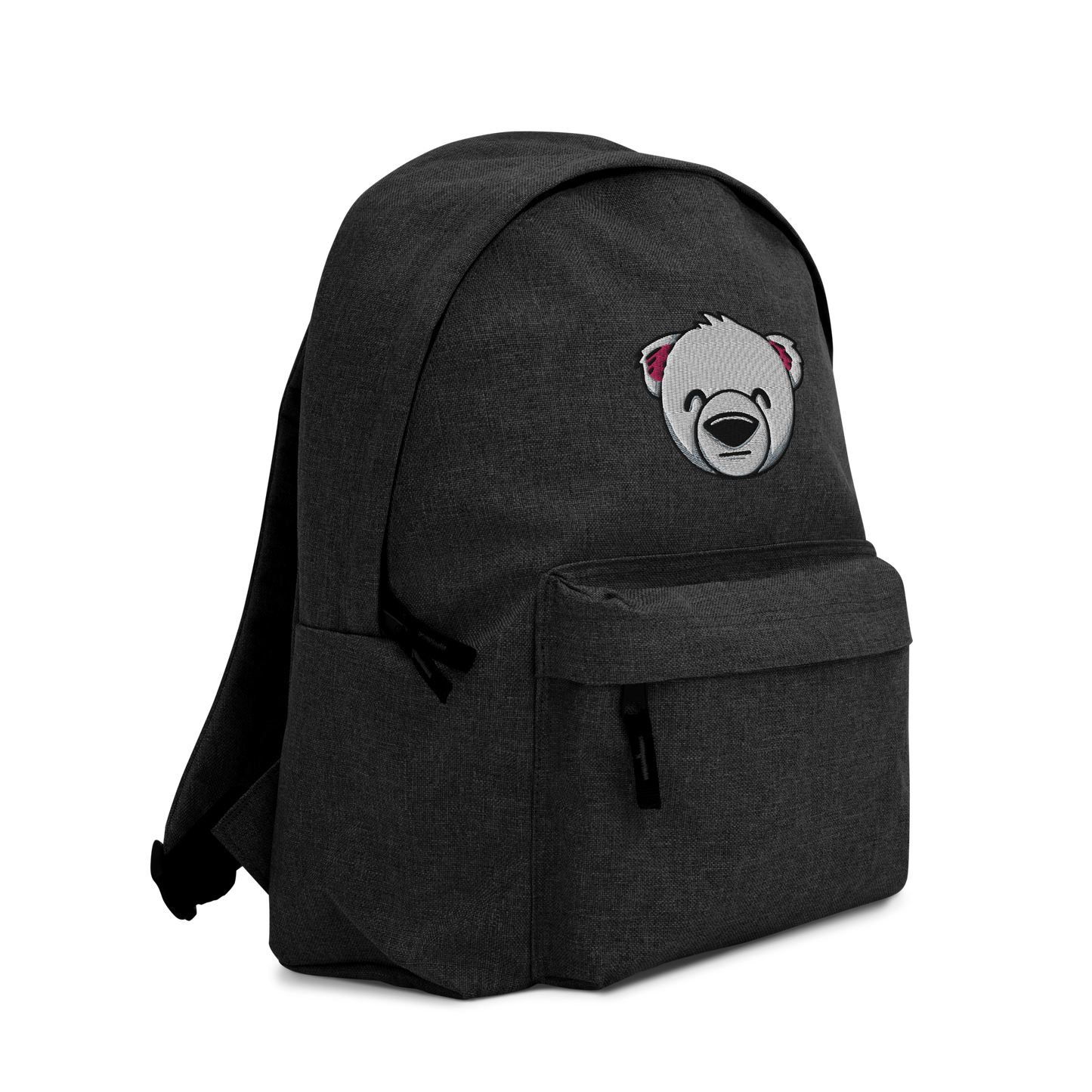 WeBearish Backpack (White/Pink)