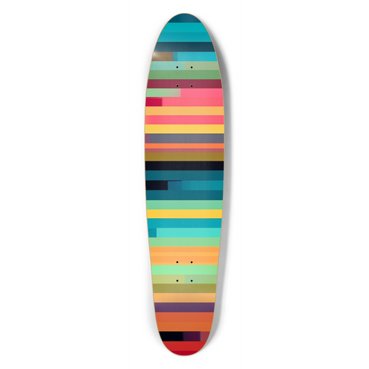 Colorful Kid's Longboard