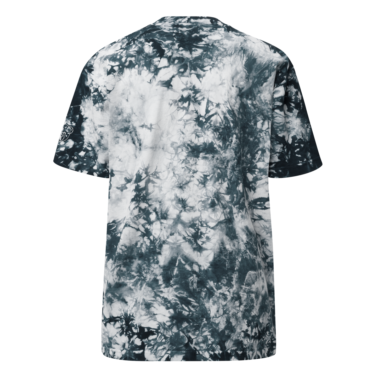 WeBearish Unisex Oversized Tie-Dye Embroidered T-Shirt