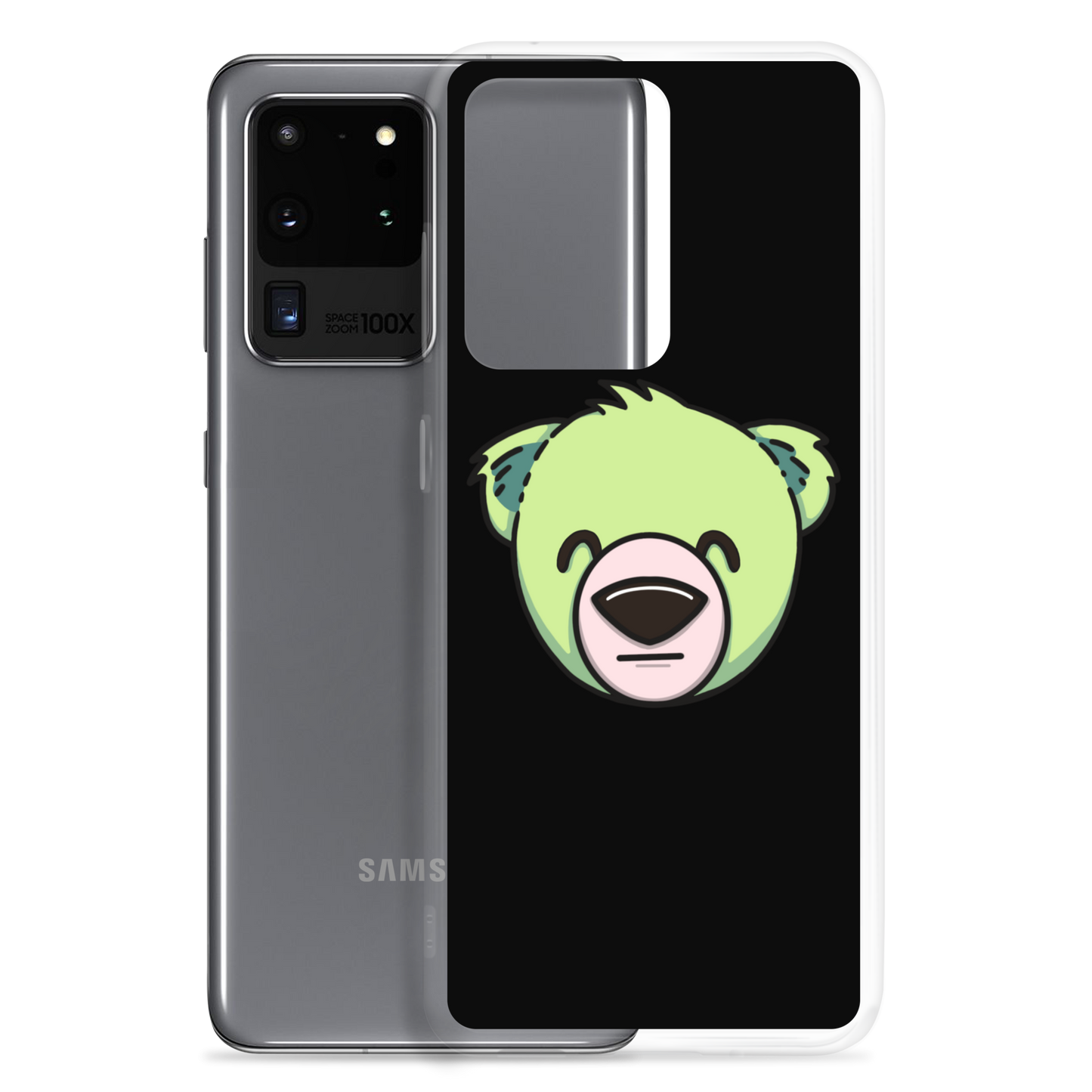 WeBearish Samsung® Phone Case (Black/Green)