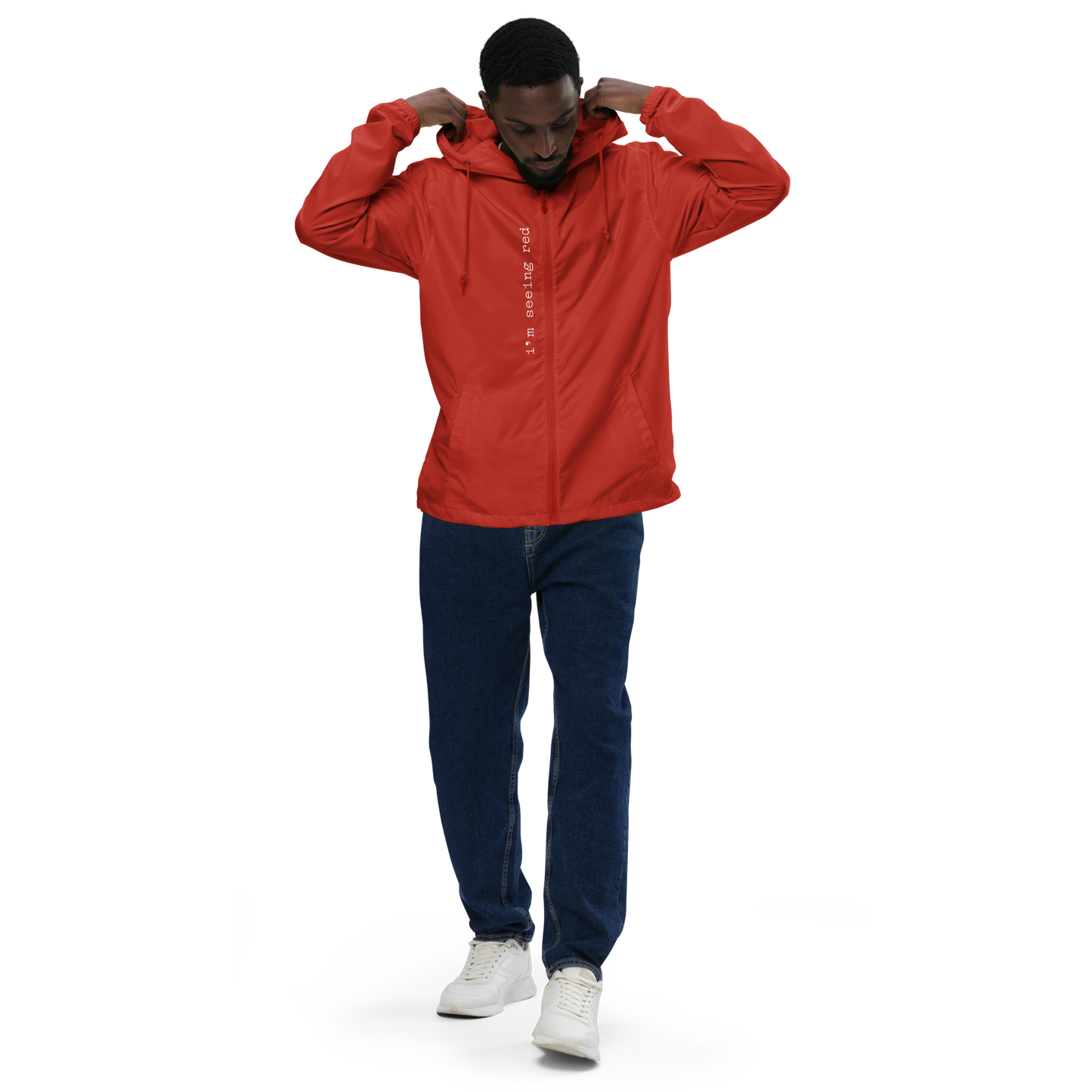 I'm Seeing Red Autism Acceptance Windbreaker - WeBearish Acceptance