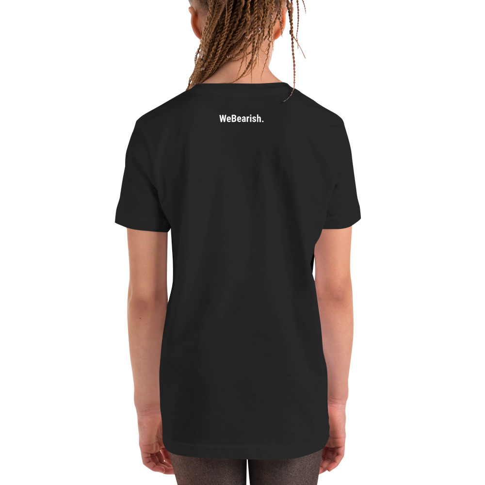 WeBearish Logo T-Shirt Youth (Black) - WeBearish Acceptance